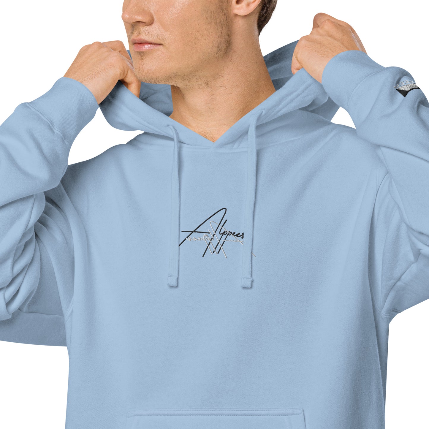 Alppeer Signature pigment-dyed hoodie