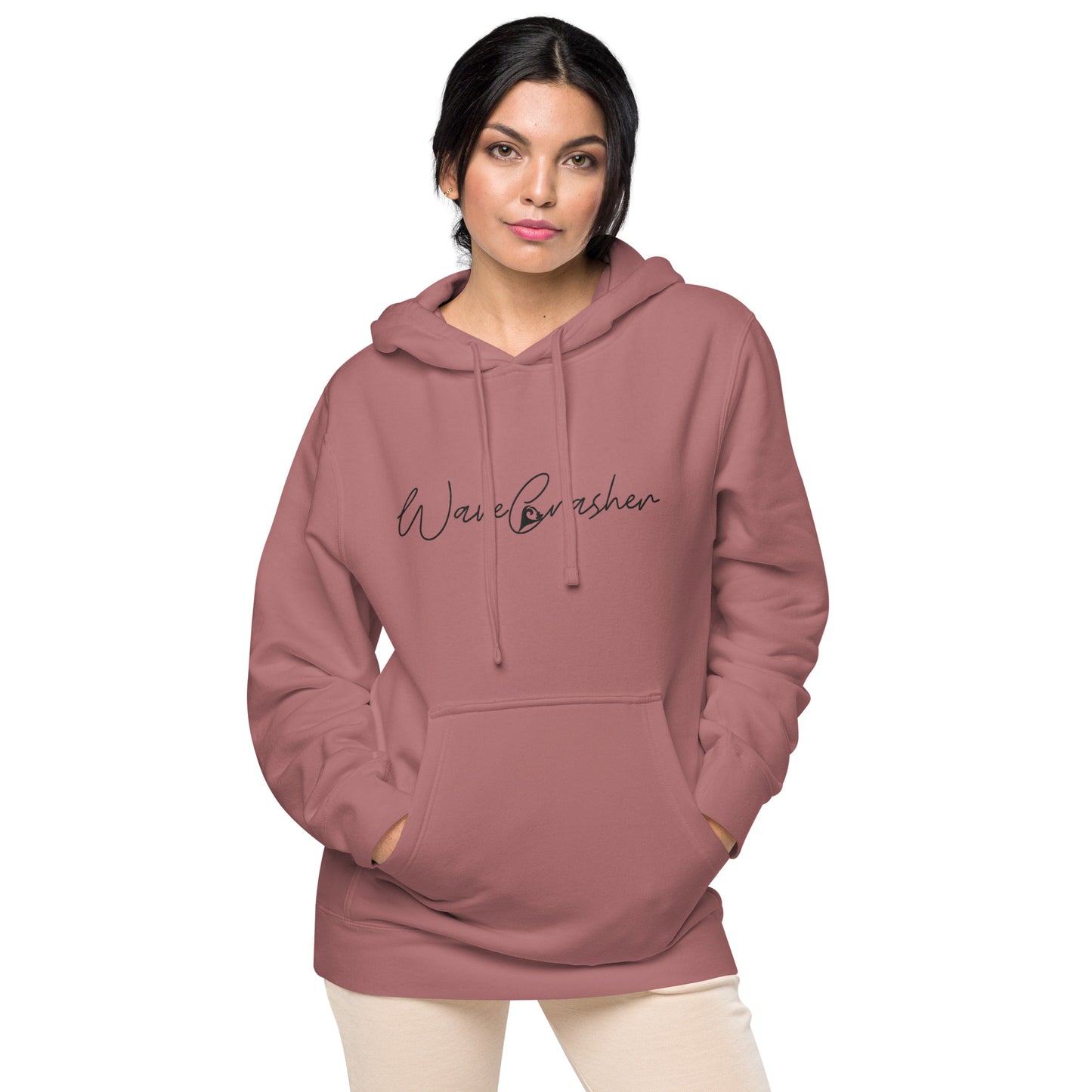 WaveCrasher pigment-dyed hoodie