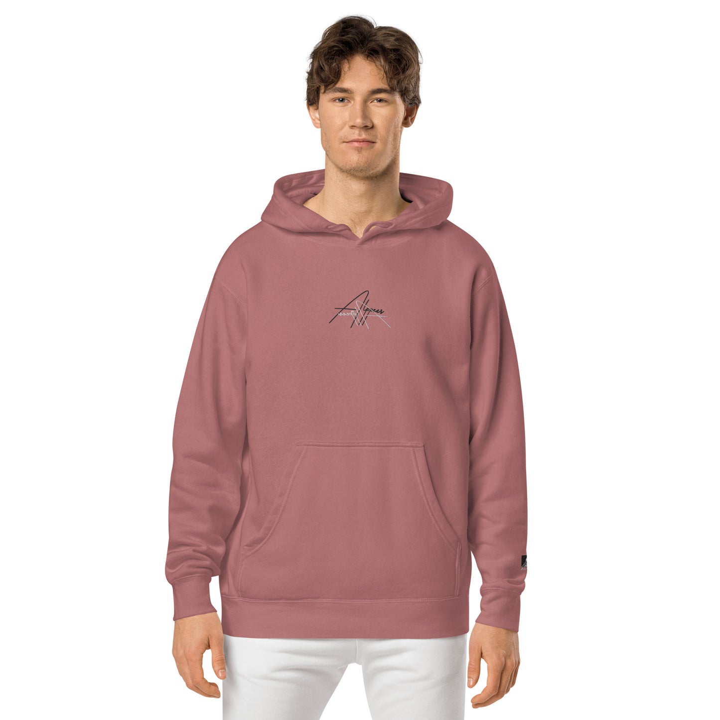 Alppeer Signature pigment-dyed hoodie