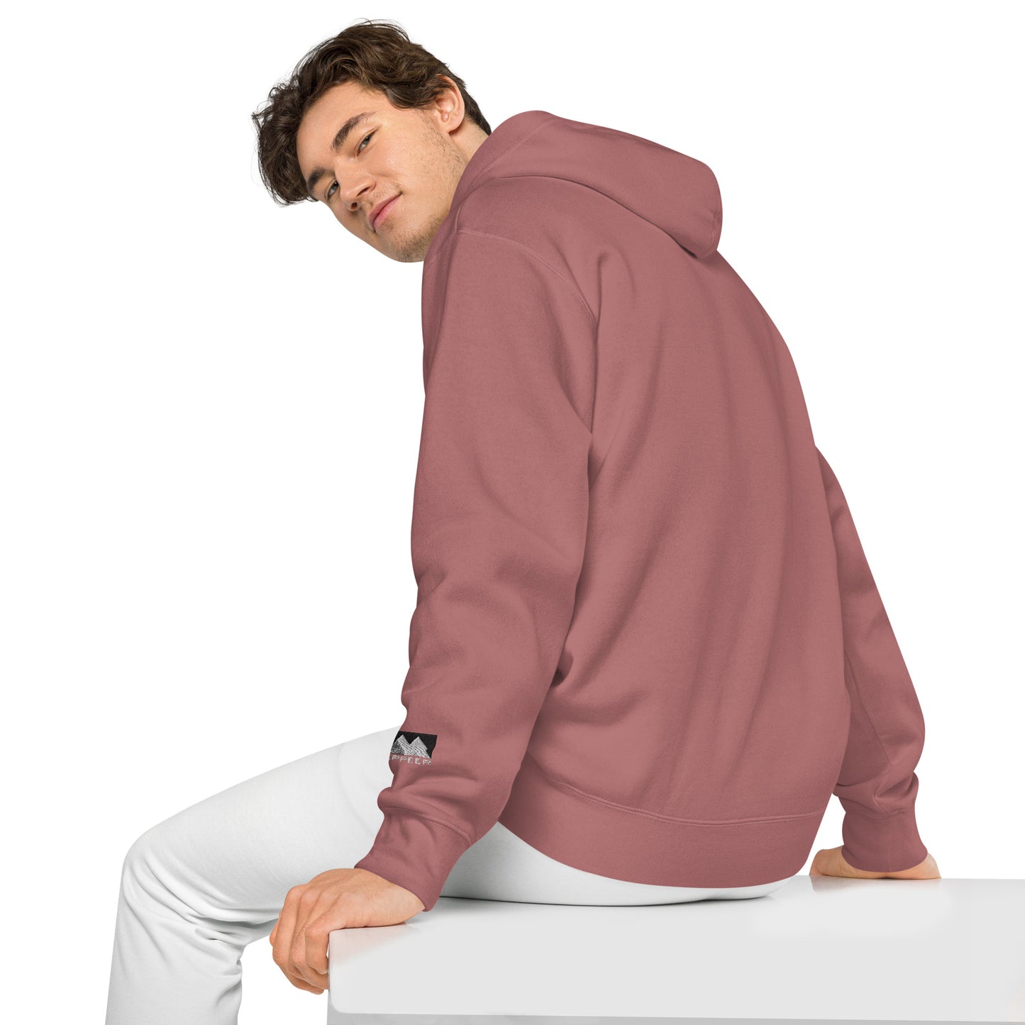 Alppeer Signature pigment-dyed hoodie
