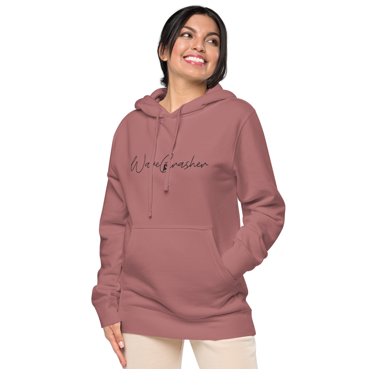 WaveCrasher pigment-dyed hoodie