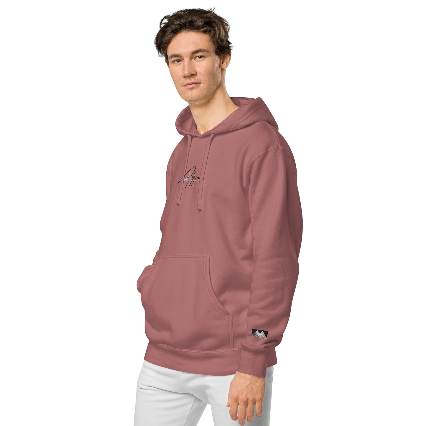 Alppeer Signature pigment-dyed hoodie