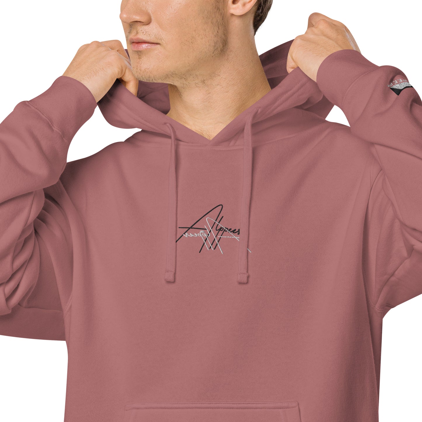 Alppeer Signature pigment-dyed hoodie
