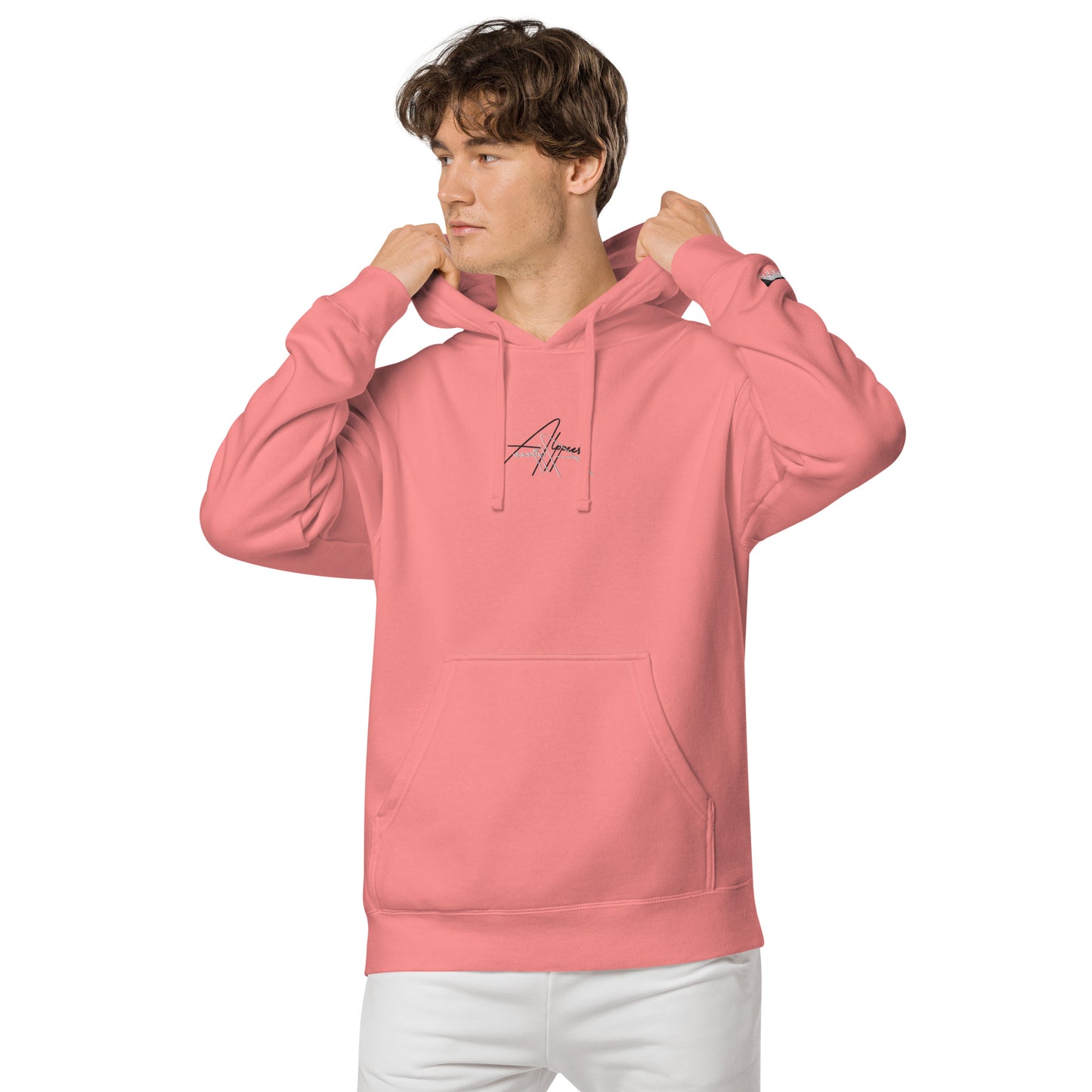 Alppeer Signature pigment-dyed hoodie