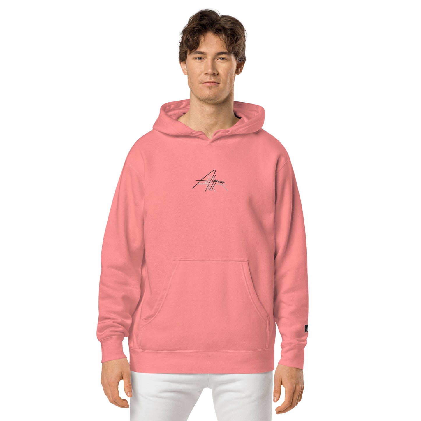 Alppeer Signature pigment-dyed hoodie