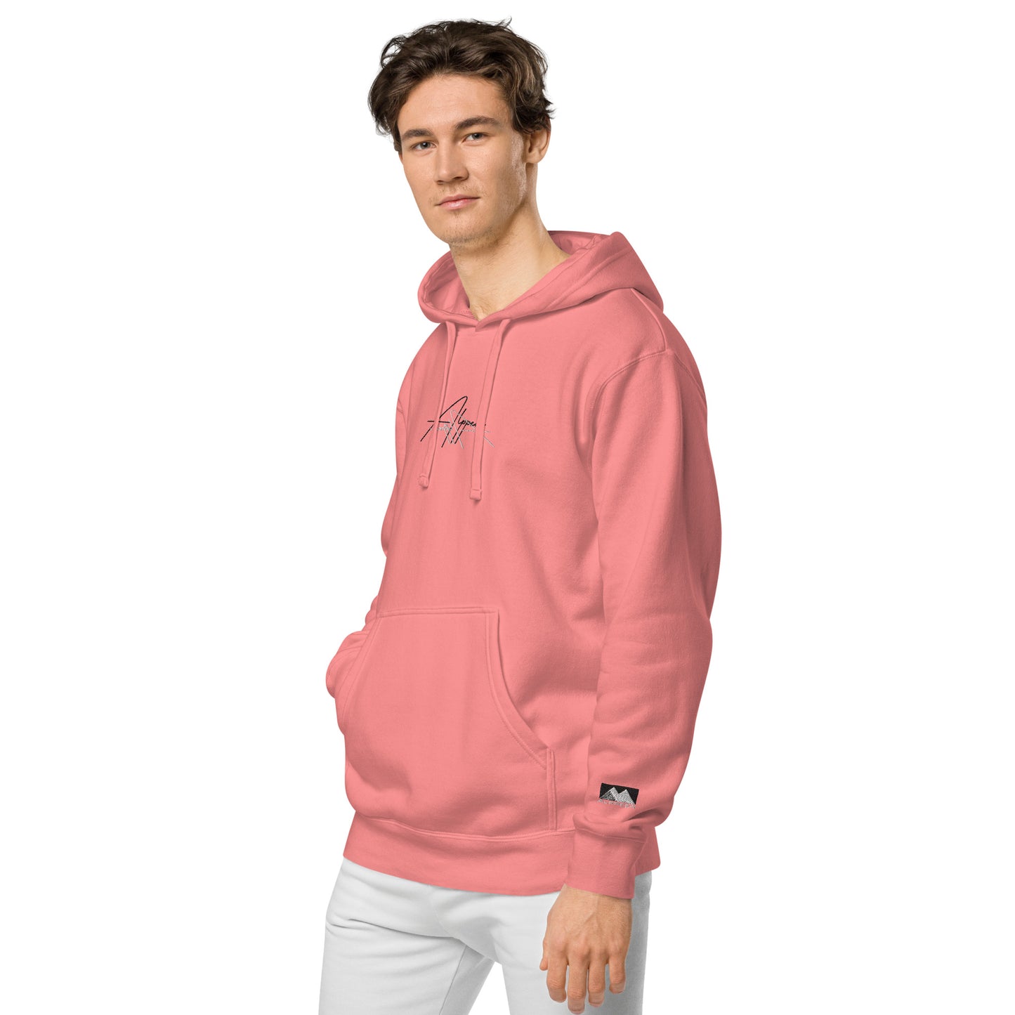Alppeer Signature pigment-dyed hoodie