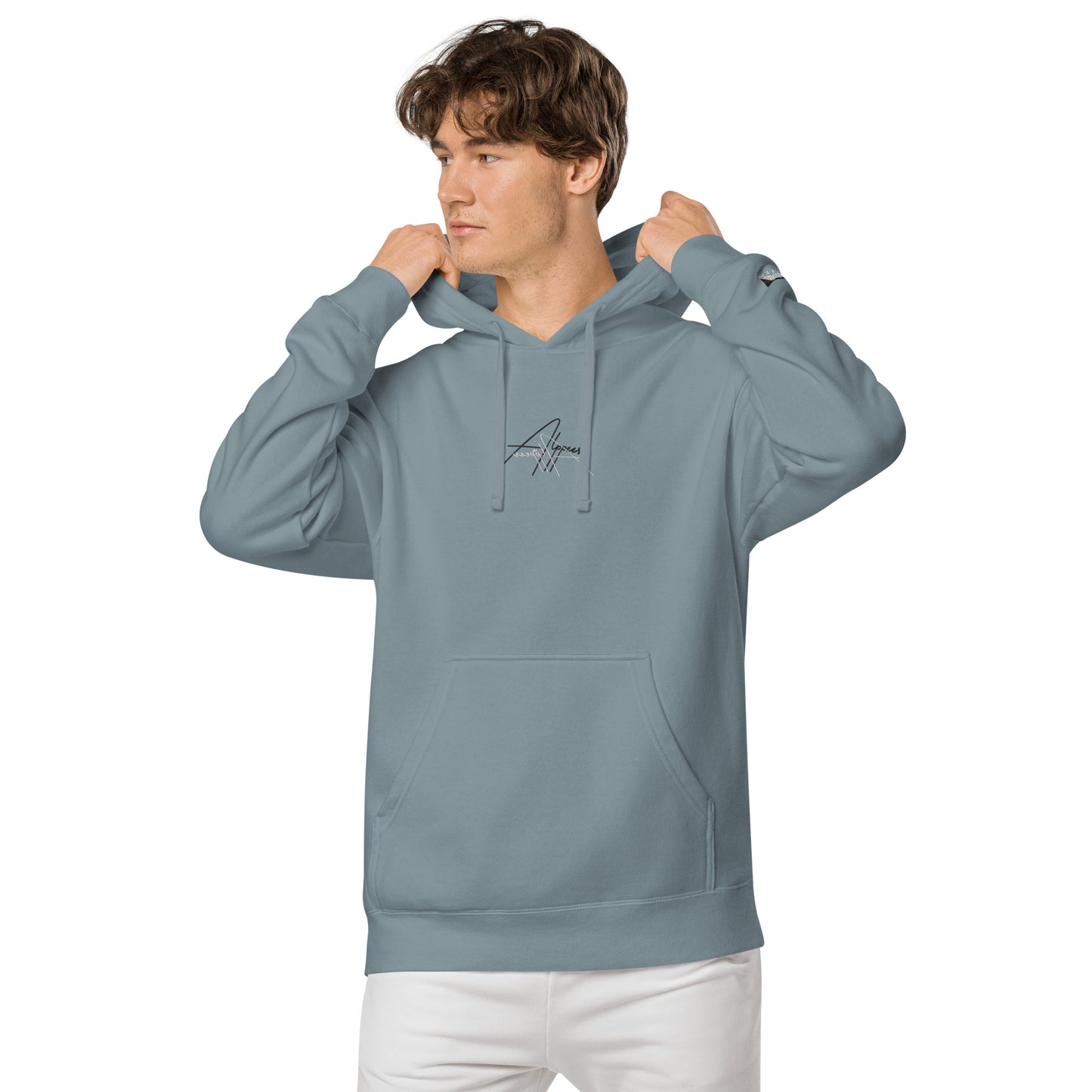 Alppeer Signature pigment-dyed hoodie
