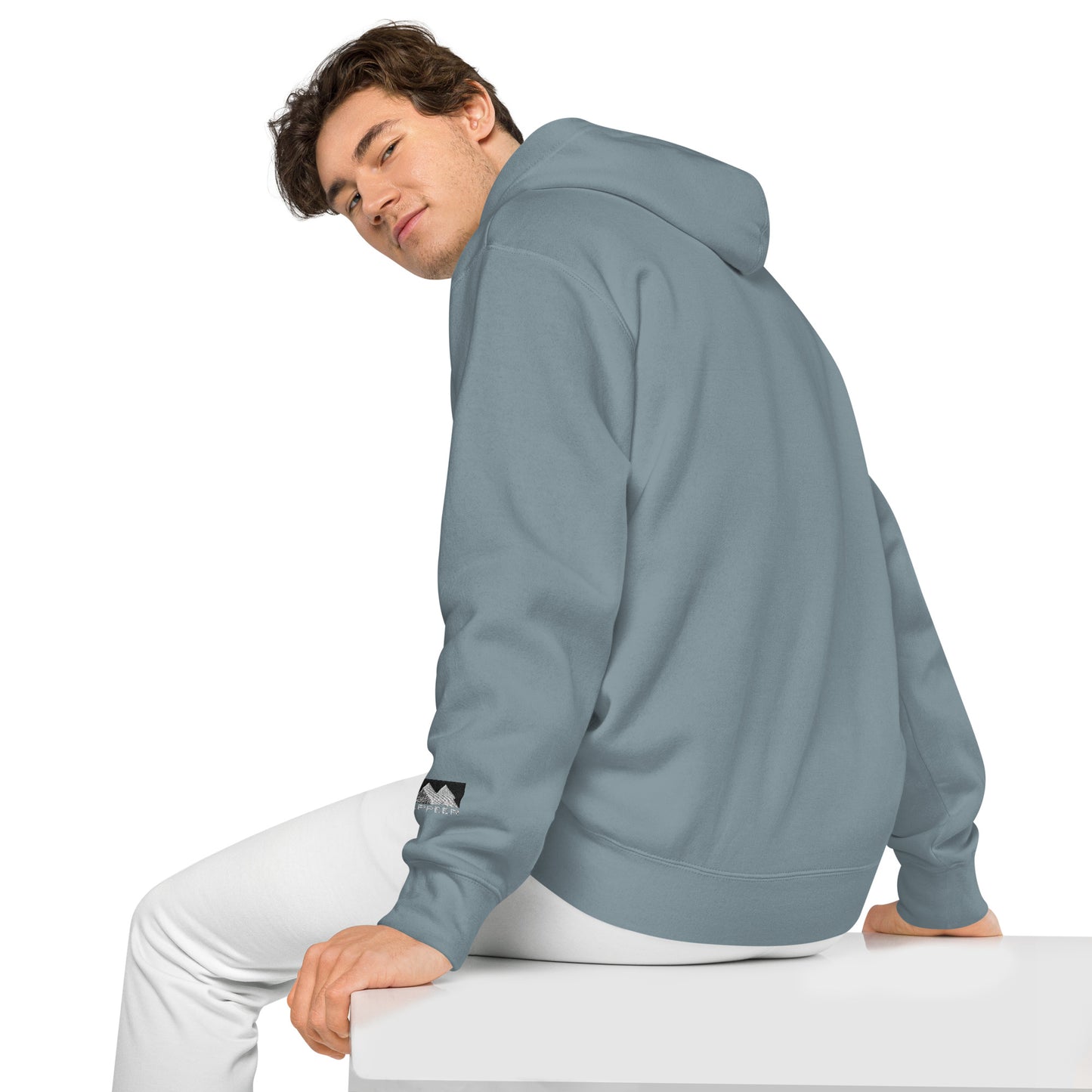 Alppeer Signature pigment-dyed hoodie