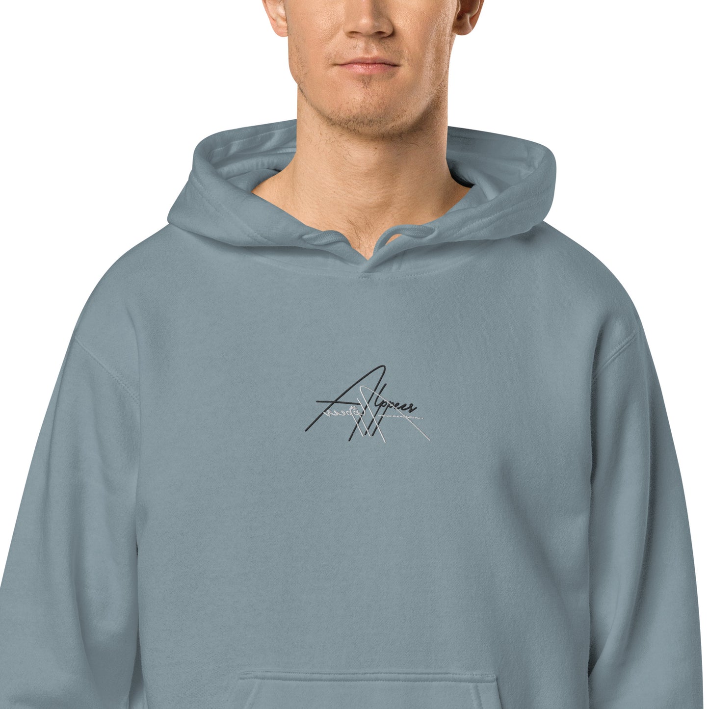 Alppeer Signature pigment-dyed hoodie