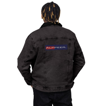 Alppeer Unisex denim sherpa jacket