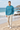 Weekend-relaxed model at the beach