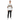 White ALPPEER hoodie - Asian male model