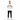 White ALPPEER hoodie - White red hair male model