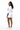 White Athletic Shorts Back