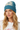 White-background beanie close-up three