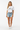 White crop top front confident stance