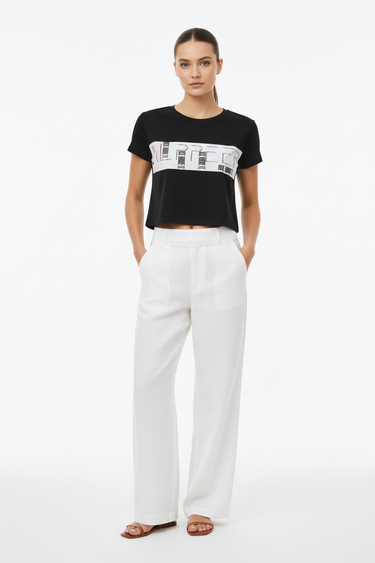 White Linen Pants