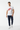 White Tee Navy Joggers