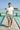 White Tee Tropical Pier