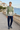 Willows hoodie with navy track pants