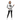 Woman in Alppeer hoodie with leather pants
