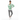 Woman in mint green mandala hoodie layered with gray joggers