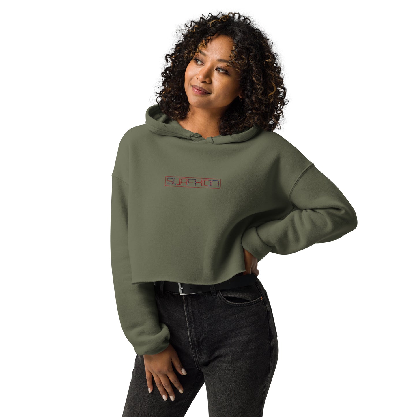 Surfxion Crop Hoodie