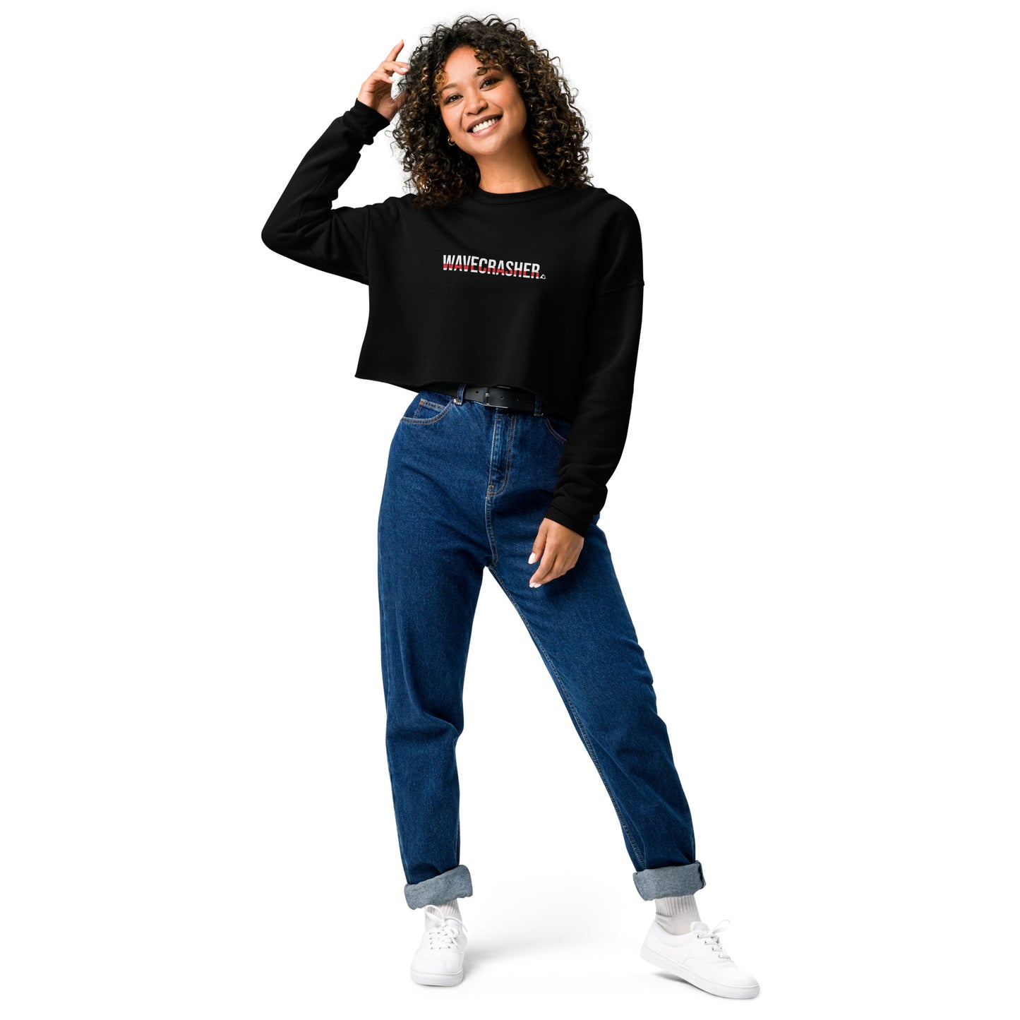 WaveCrasher Crop Sweatshirt