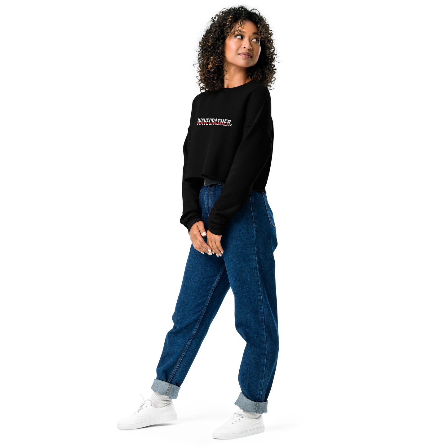 WaveCrasher Crop Sweatshirt
