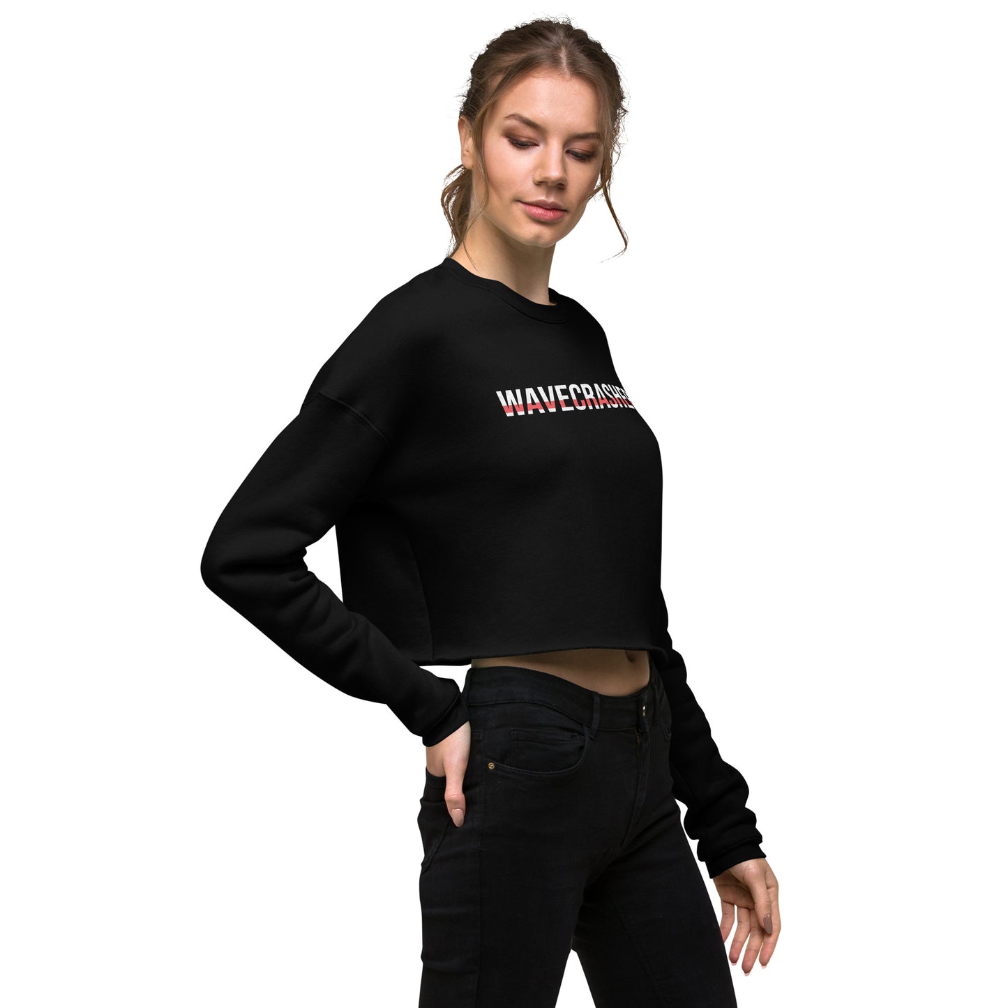 WaveCrasher Crop Sweatshirt