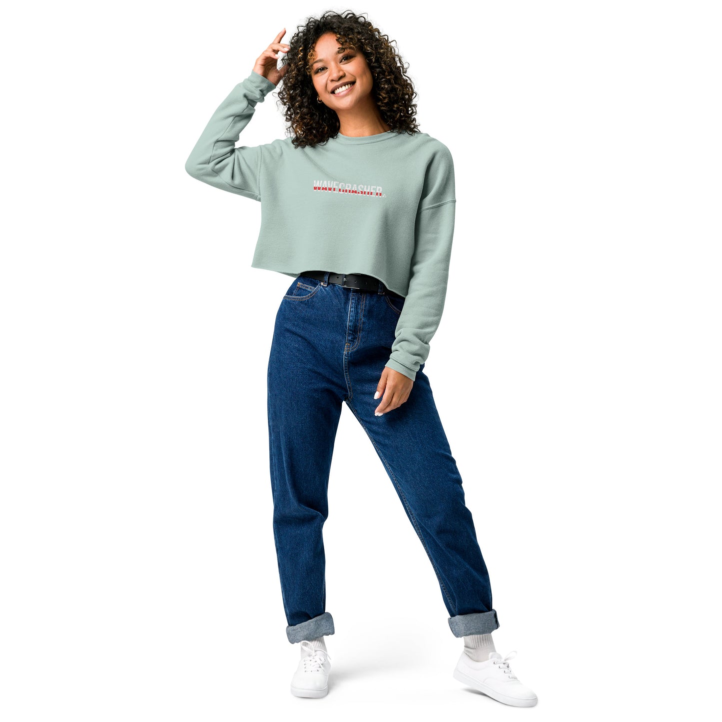 WaveCrasher Crop Sweatshirt