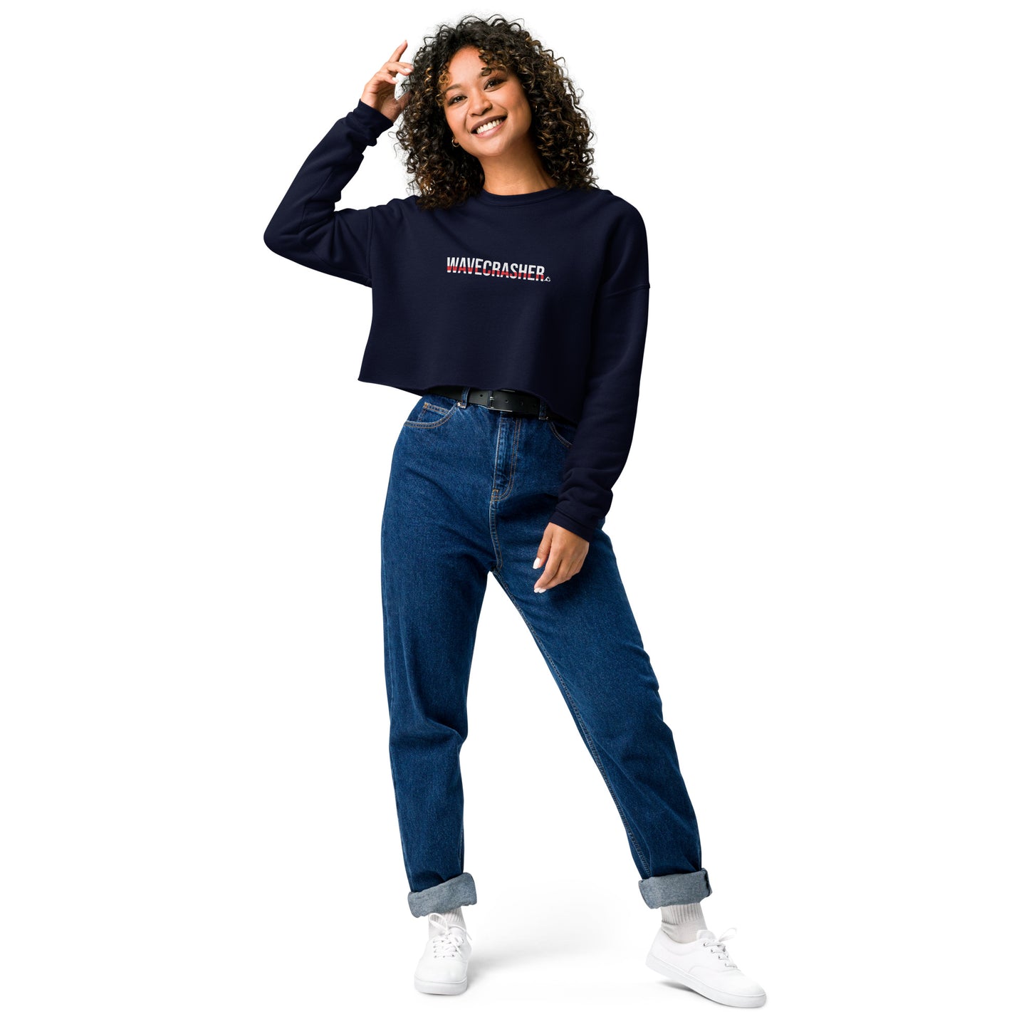 WaveCrasher Crop Sweatshirt
