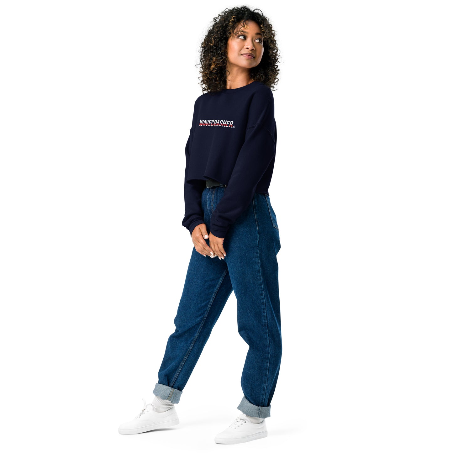 WaveCrasher Crop Sweatshirt