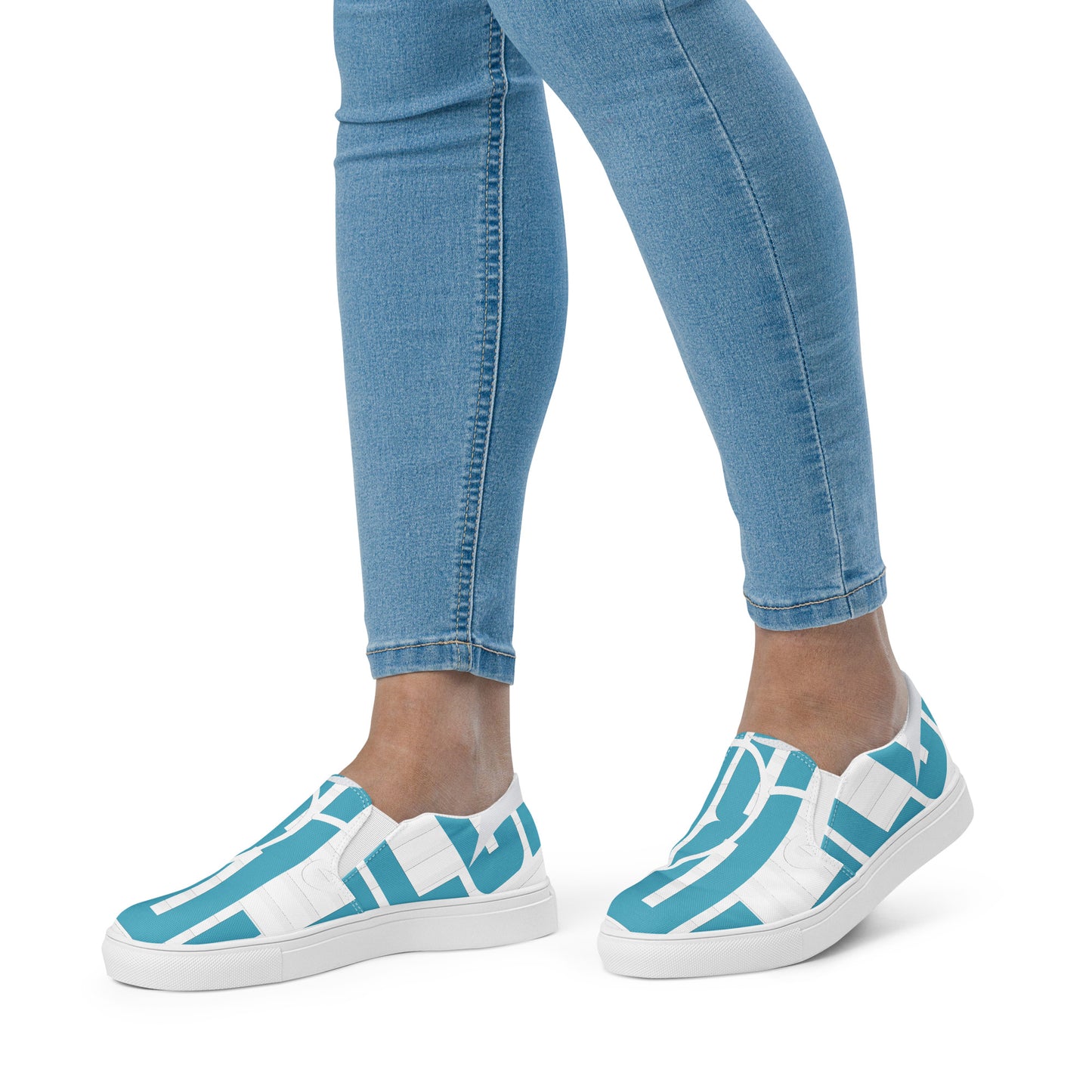 Jazz n Blue Women’s slip-on canvas shoes