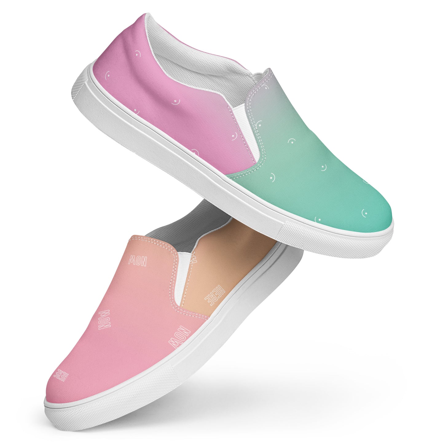 Here & Now Women’s slip-on canvas shoes