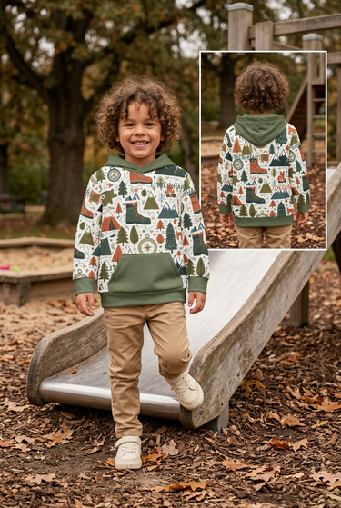 Woodland hoodie playground styling concept