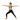 Yoga warrior pose