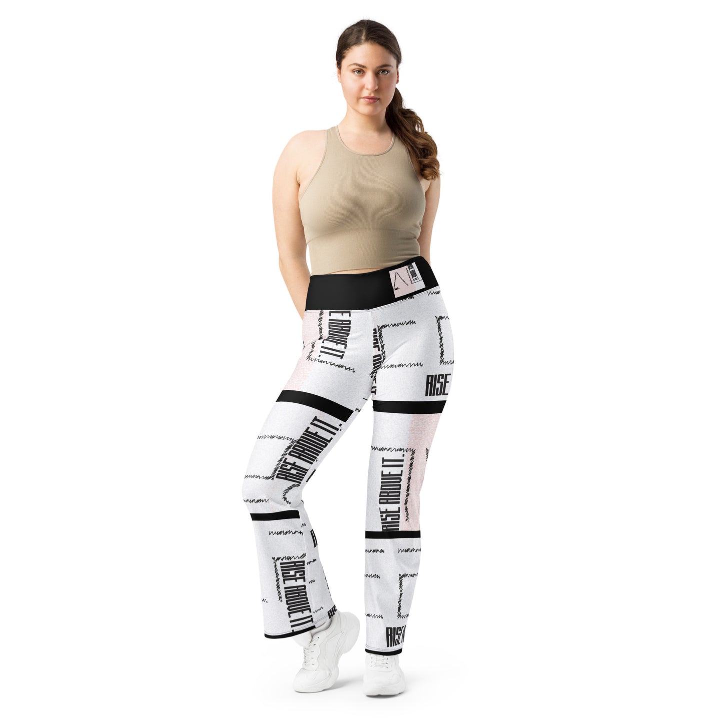Rise Above It Flare leggings