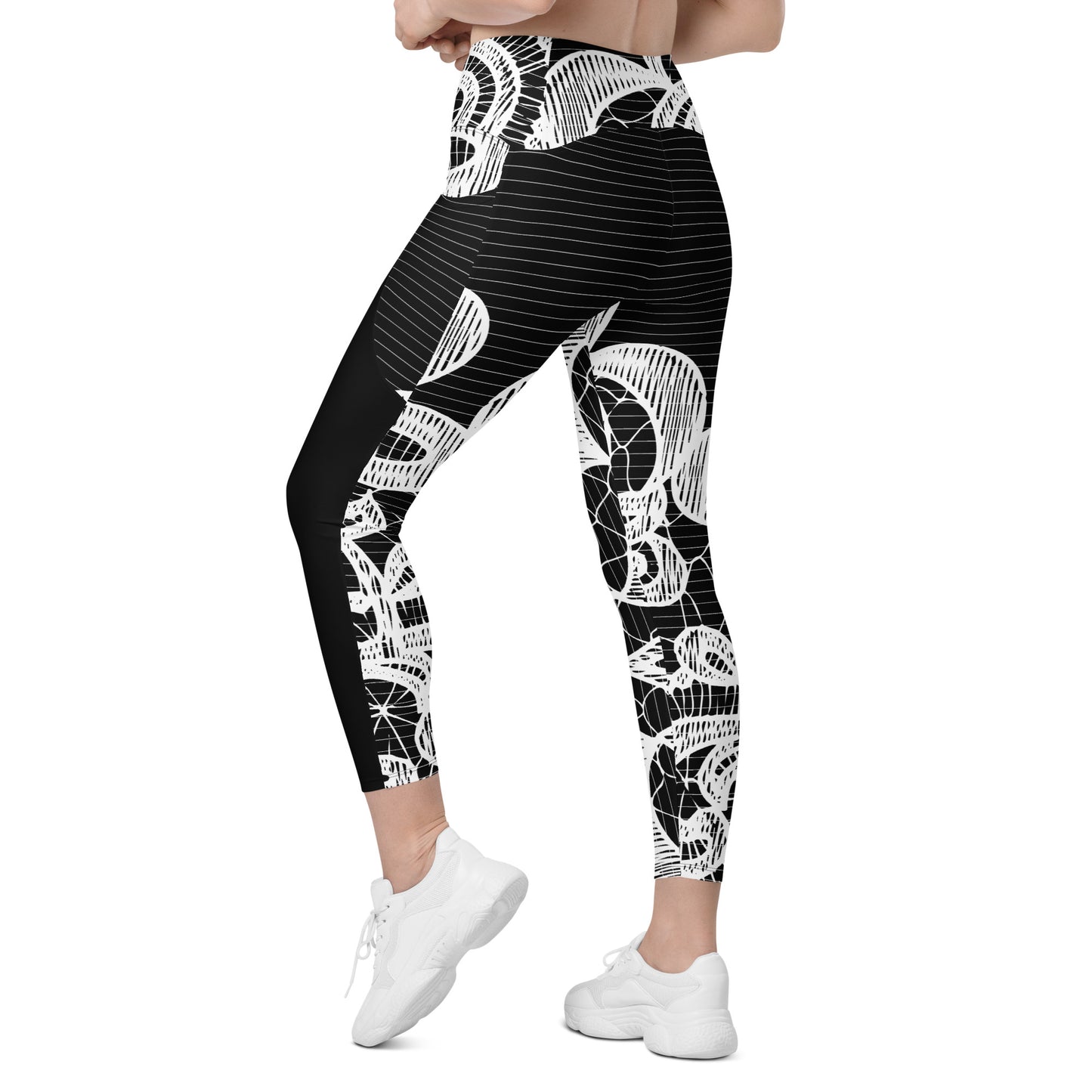 Aeri Crossover leggings with pockets