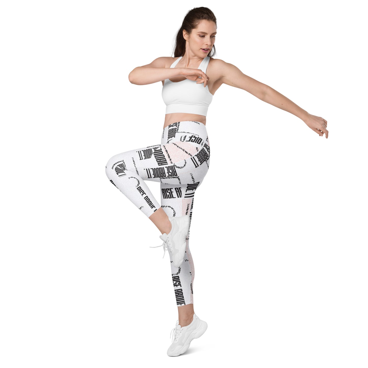 Alppeer-Rise Above It leggings