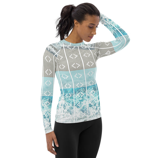 Surfxion-Novelty Women's Rash Guard