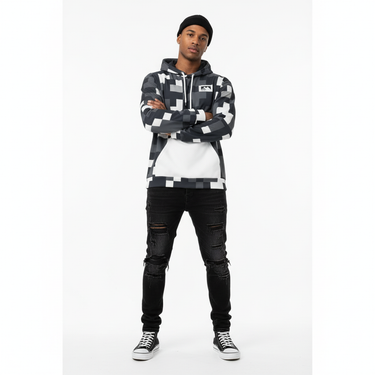 Alppeer Digital Camo Hoodie - Streetwear style
