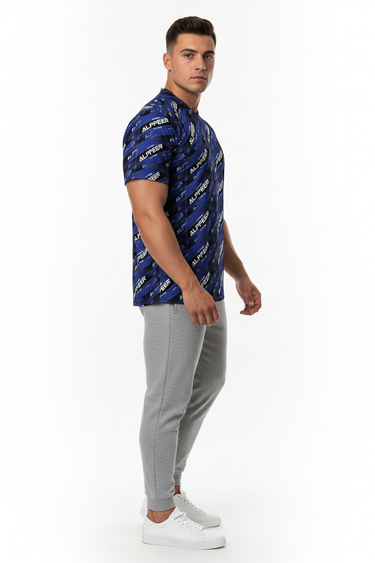 ALPPEER jersey with gray joggers side
