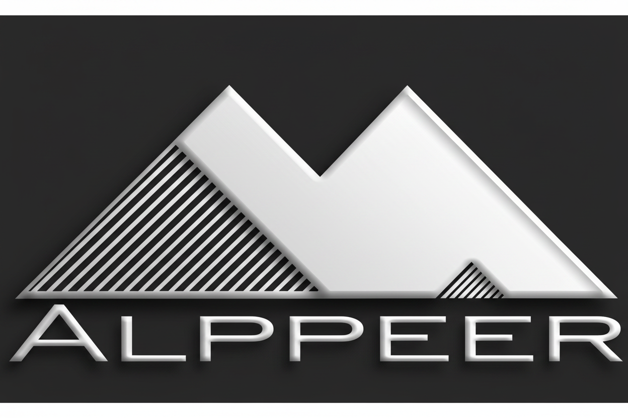 Alppeer Logo with Depth