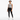 Alppeer Muscle Tank - Black female model in gray