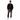 Alppeer Performance Track Joggers - Black male model with bomber