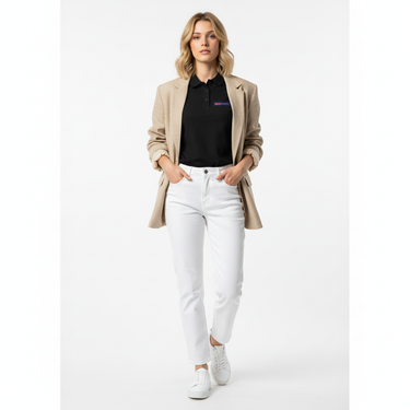 Alppeer Polo Black with Blazer