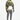 ALPPEER Print Hoodie with Gray Track Pants - Full Body