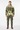 ALPPEER Print Hoodie with Olive Cargo Pants - Full Body
