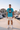 Aqua OddSon T-shirt with shorts